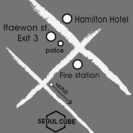 Seoul Cube Itaewon Hostel Exterior photo